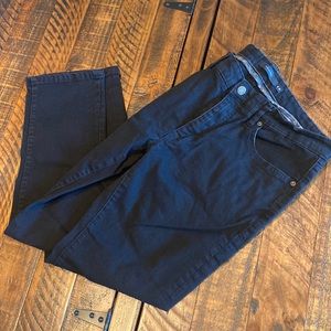 TAHARI Mens 36WX28L Black Jeans